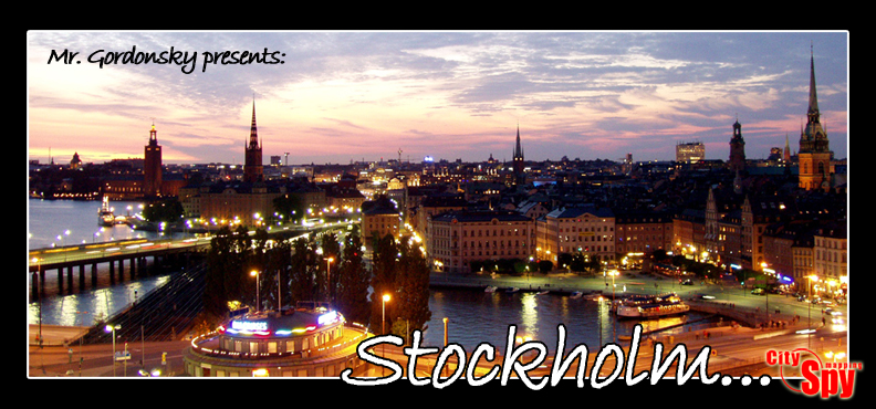 Stockholm, Sweden on the City Spy Mapping web site