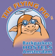The Flying Pig Hostel in Amsterdam, The Netherlands