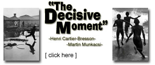 The Decisive Moment by: Henri Cartier-Bresson & Martin Munkacsi